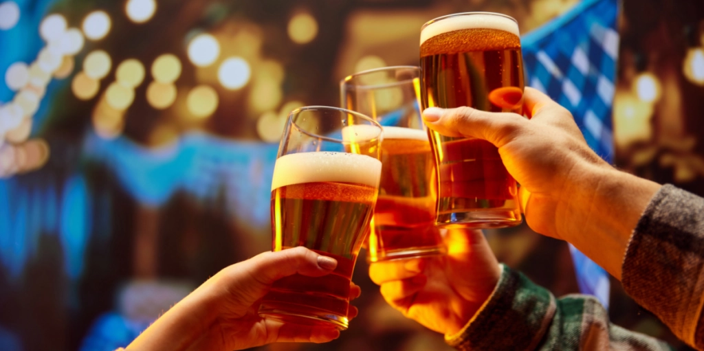 Pints med öl