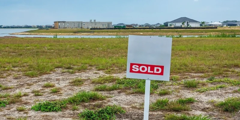 Real estate, sold, sign, land, USA, country, solgt, landområde
