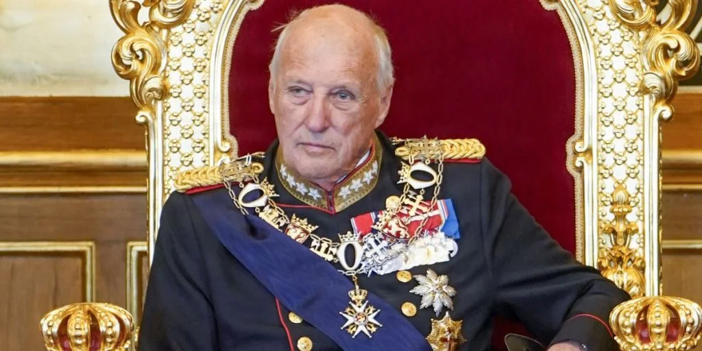 Kong Harald er død