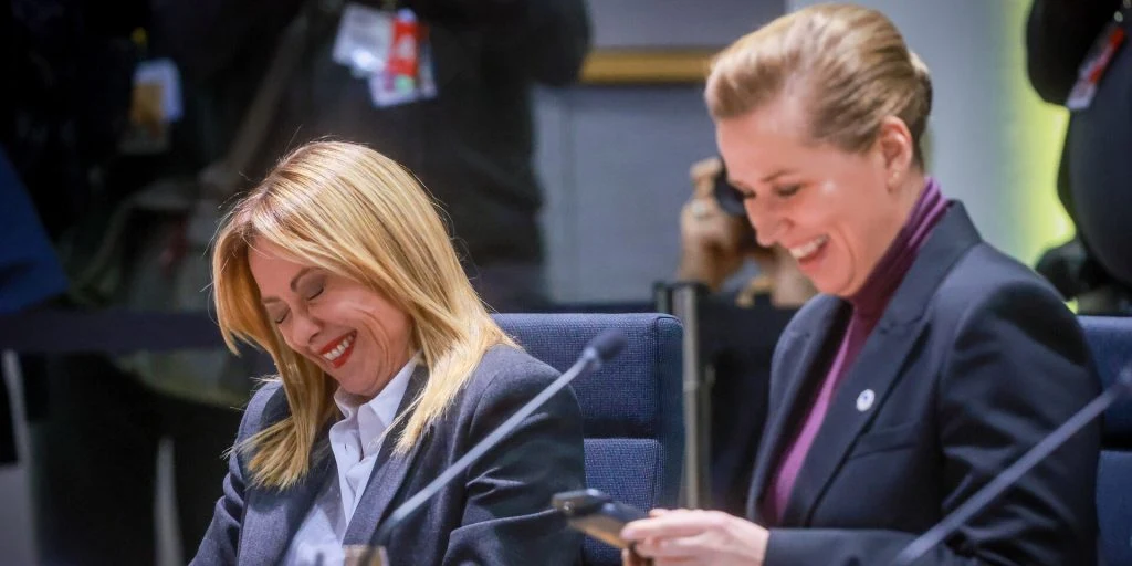 Mette Frederiksen og Meloni går sammen: Sender klar besked til Europa