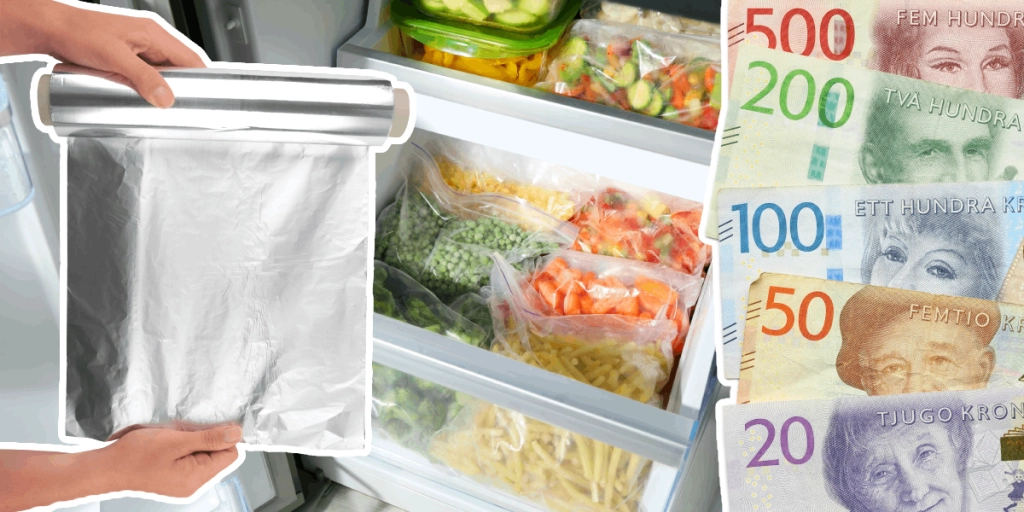 Aluminiumfolie kan användas till mer än du tror: Smarta frysknepet kan spara dig både tid och pengar