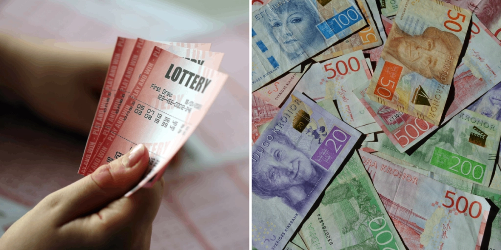 Lott, Lotteri, Svenska pengar
