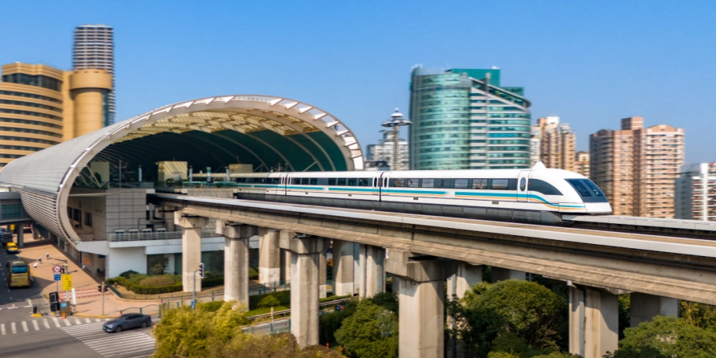 Maglev trian, Maglev-tåg