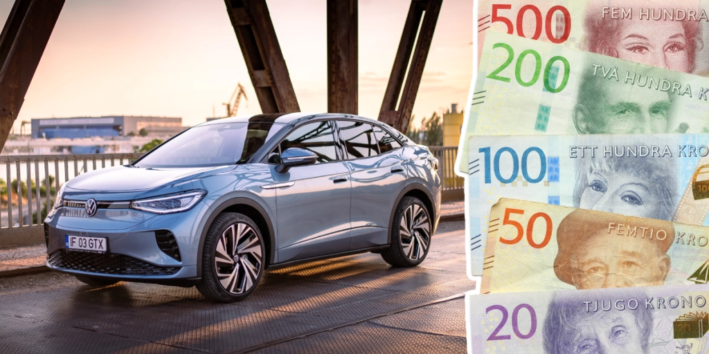 Volkswagen ID.5, Svenska pengar