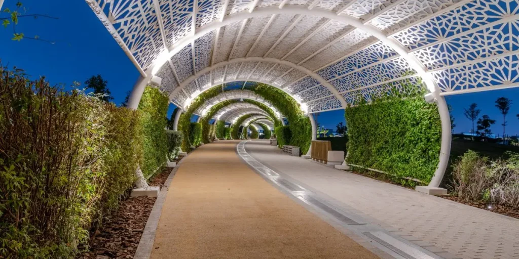 Air condition park, Qatar
