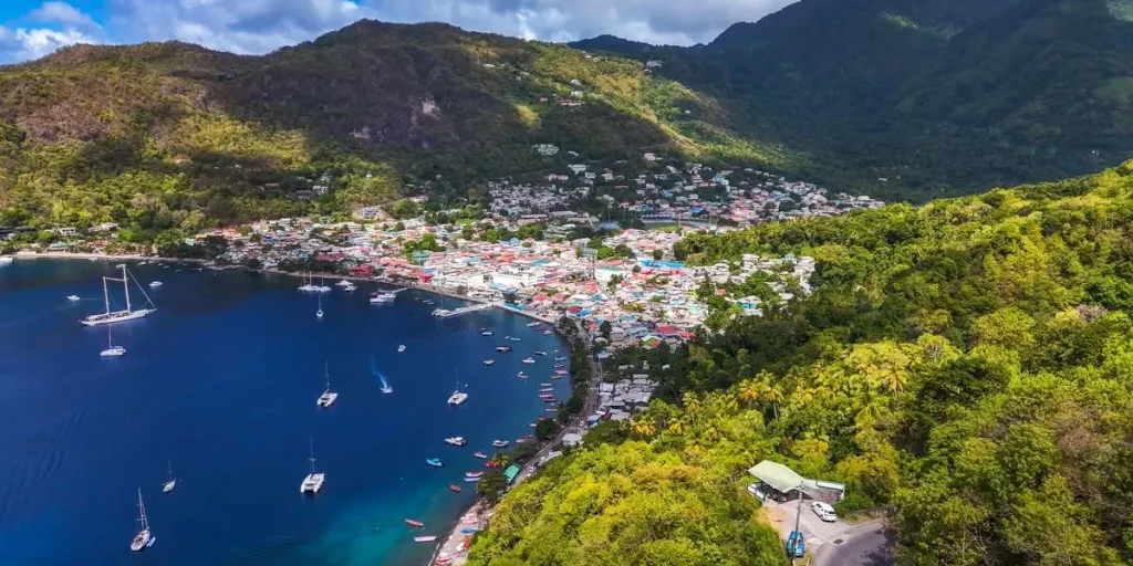 Carribean, sea, boats