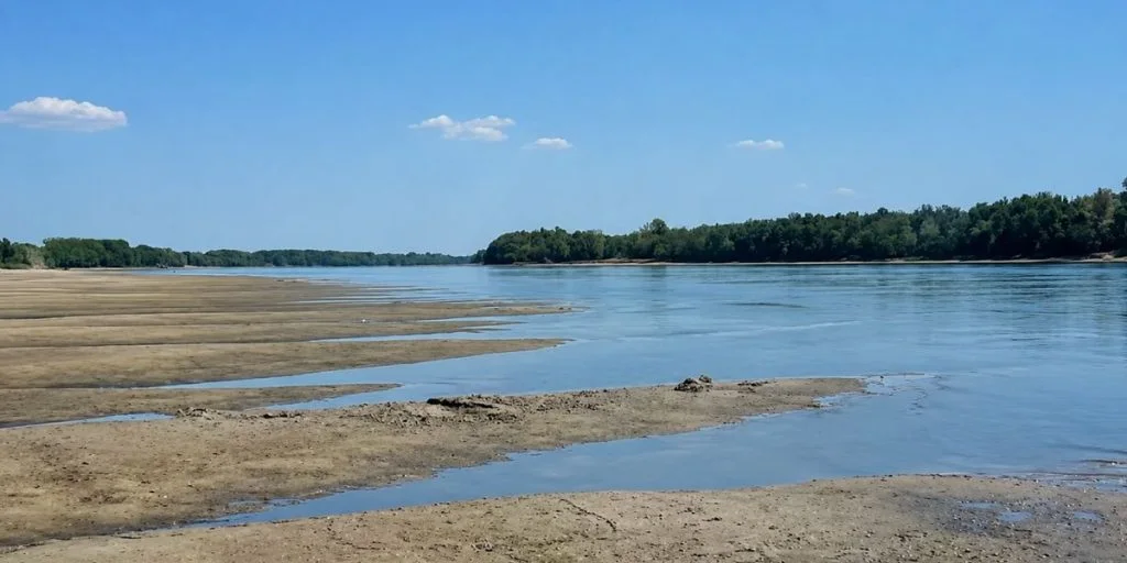 Danube River drought