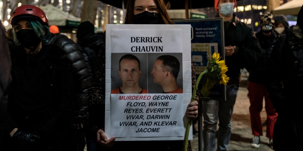 Derrick Chauvin, protest