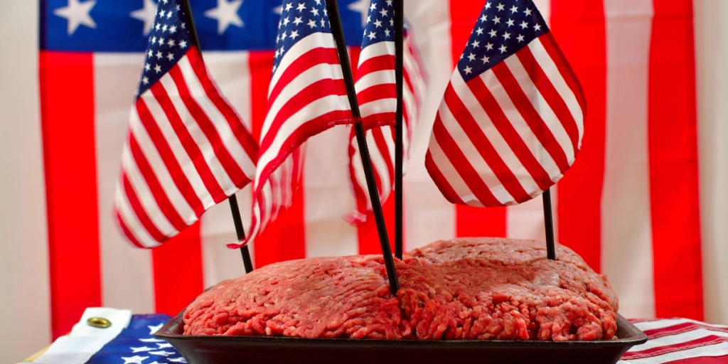 Ground beef, USA