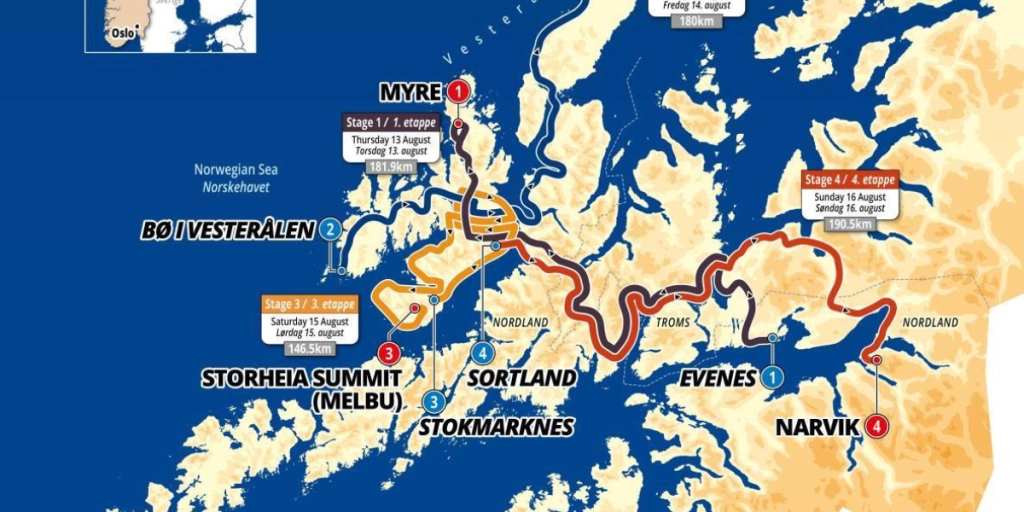 Skal du feriere i nord? Disse veiene stenges
