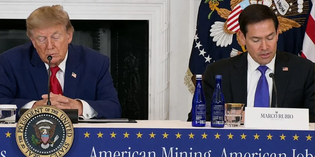 Donald Trump sleeping Marco Rubio