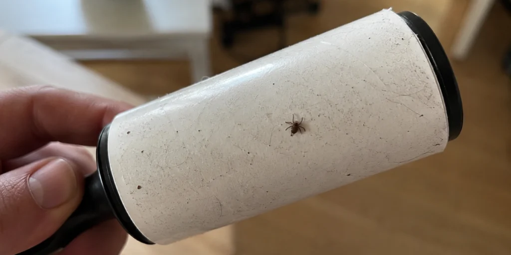 Flåt på fnugrulle
