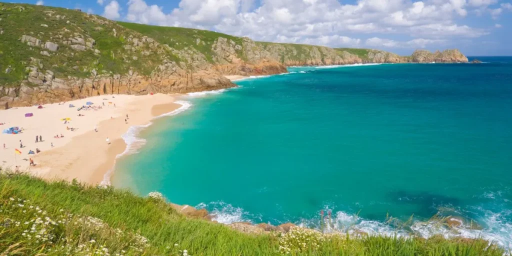 Porthcurno Beach, England