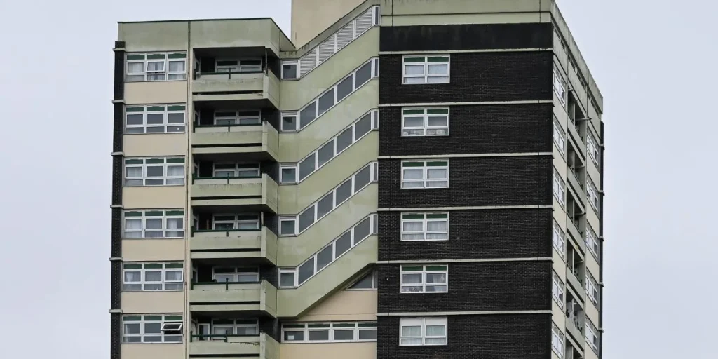 Residental building east london