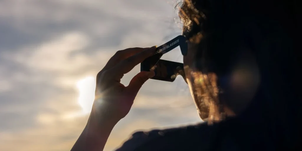 Solformørkelses briller, solar eclipse