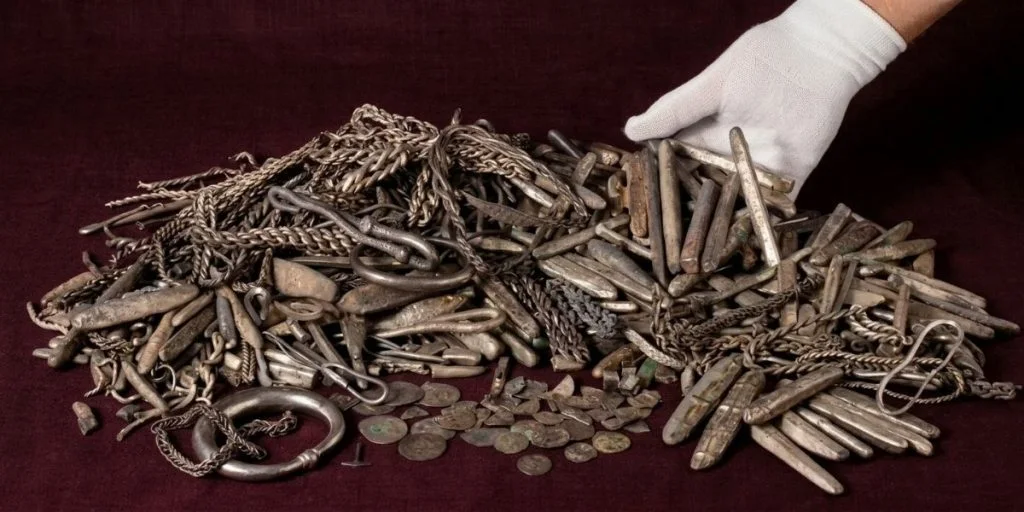 Viking treasure found in Rebild, Denmark