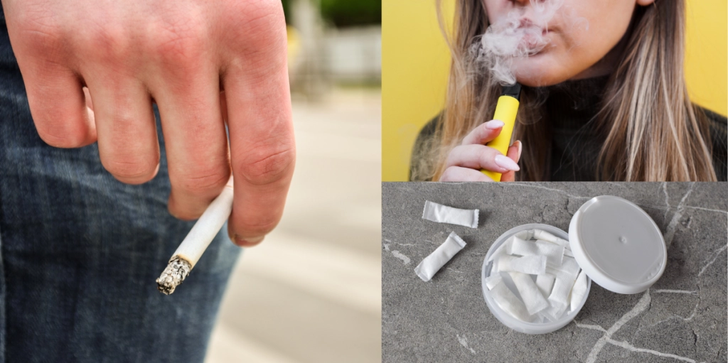 Cigaretter, Vape, Snus