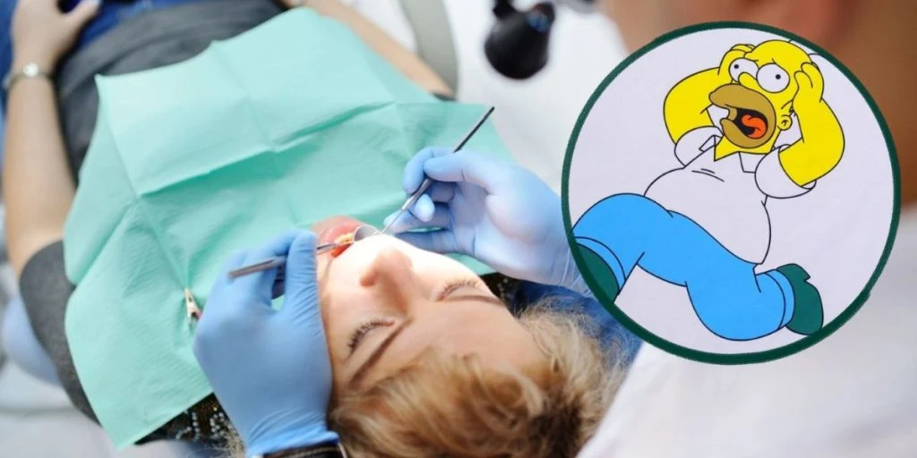 dentist Homer Simpson