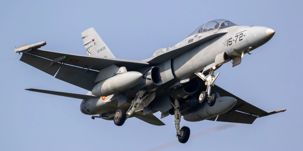 spanska F-18-plan