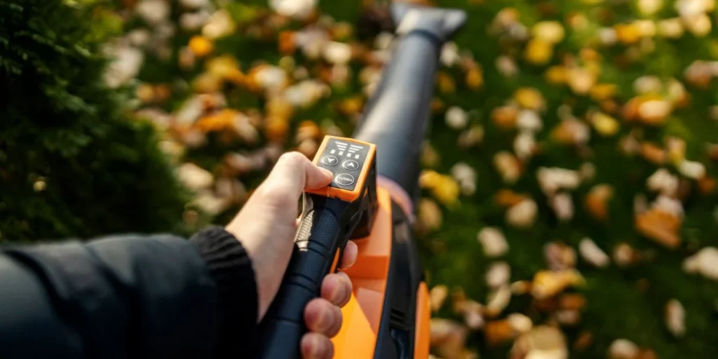 leaf blower, løvblæser
