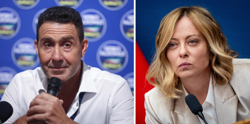 Roberto Vannacc / Giorgia Meloni