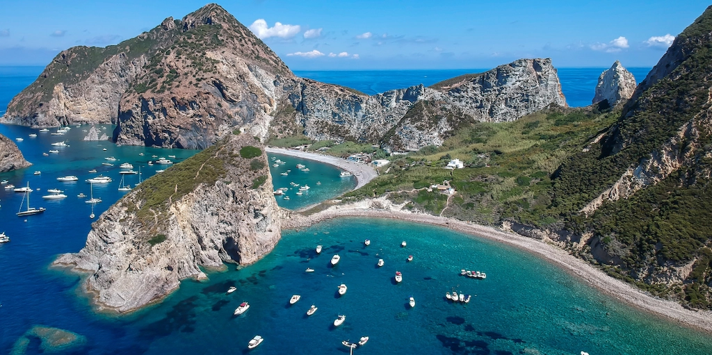 Palmarola, Italien