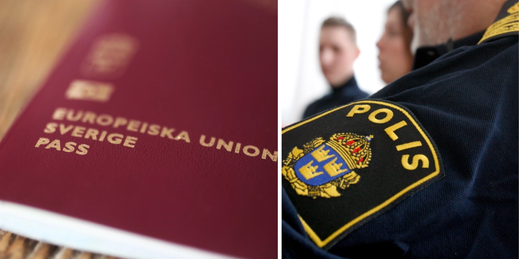 Svenskt pass / Polisen / polis
