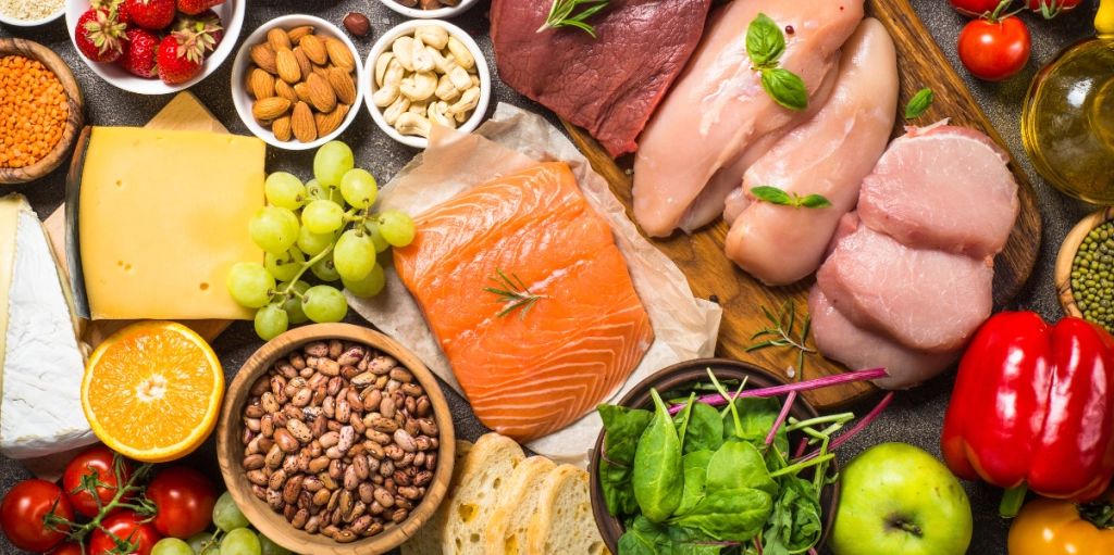 Proteinrik mat