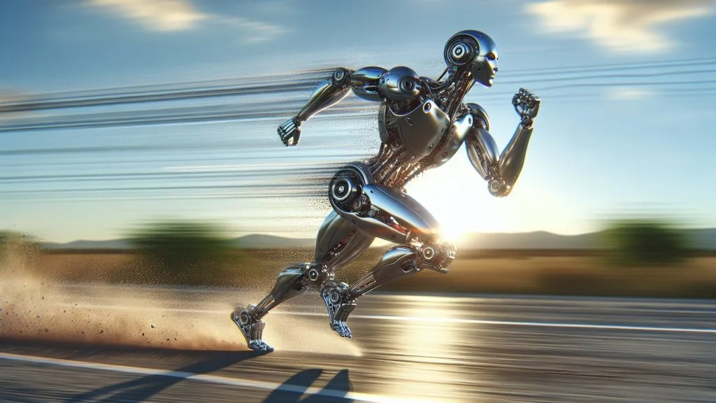 Robot,Running