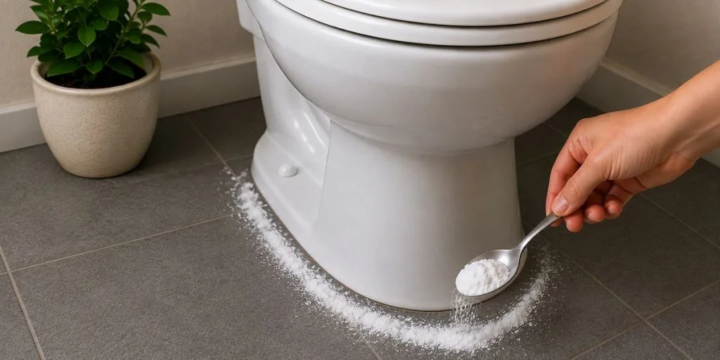 Flere sværger til dette simple toilettrick: Derfor bør du hælde natron rundt om toilettet
