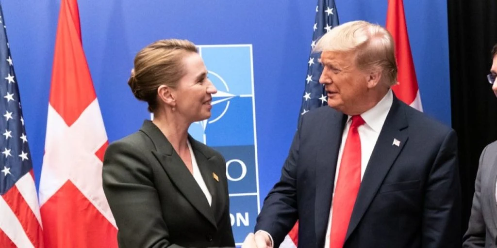 Mette Frederiksen Donald Trump