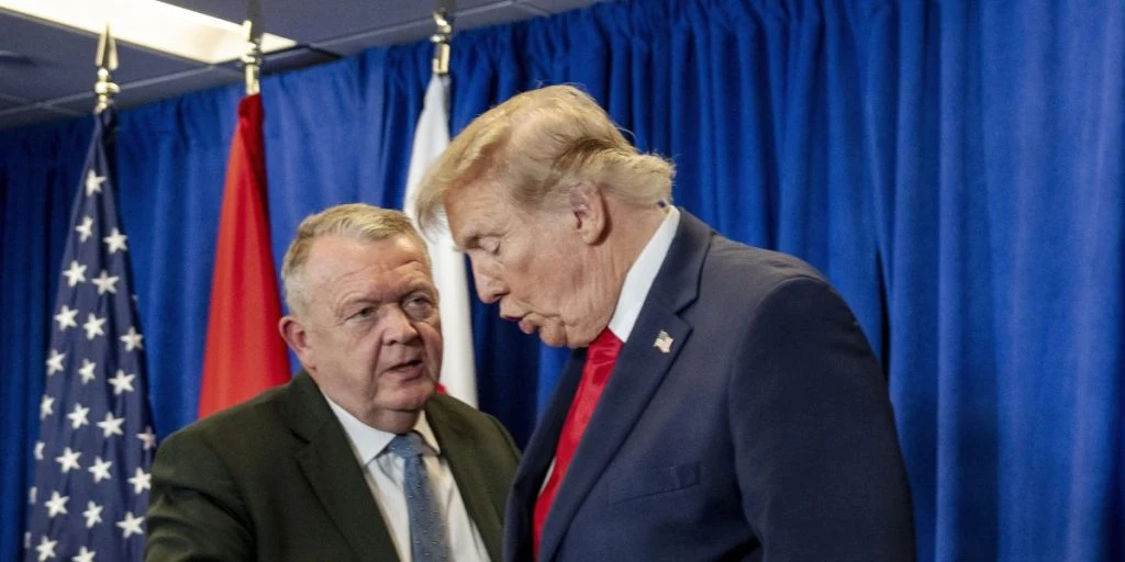 lars løkke og donald trump