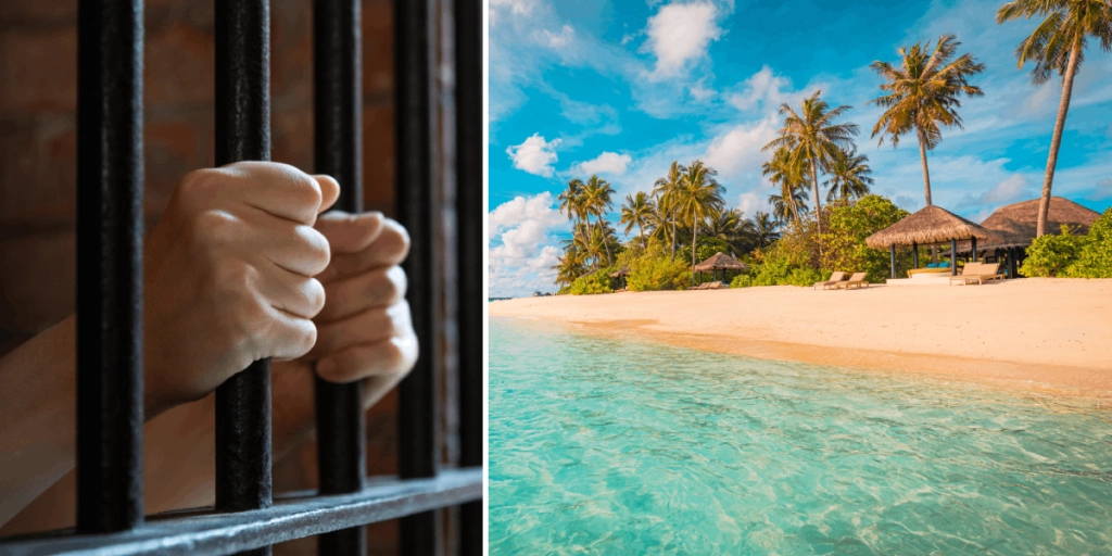 Turisten bröt mot en särskild regel i semesterparadiset: Nu har han dömts till ett års fängelse