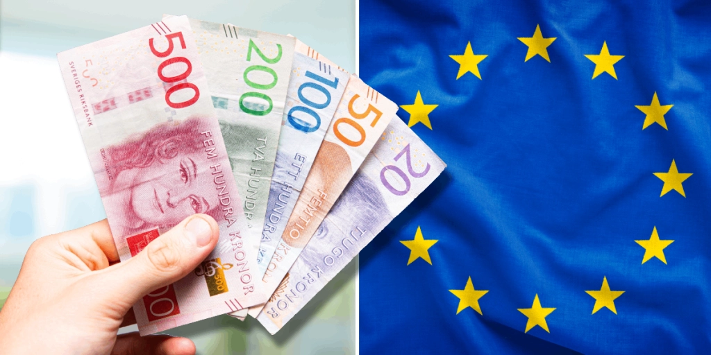 Svenska pengar, EU