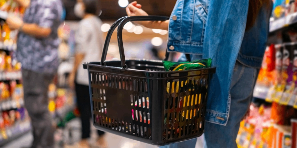 Matbutik, Korg, Kundkorg