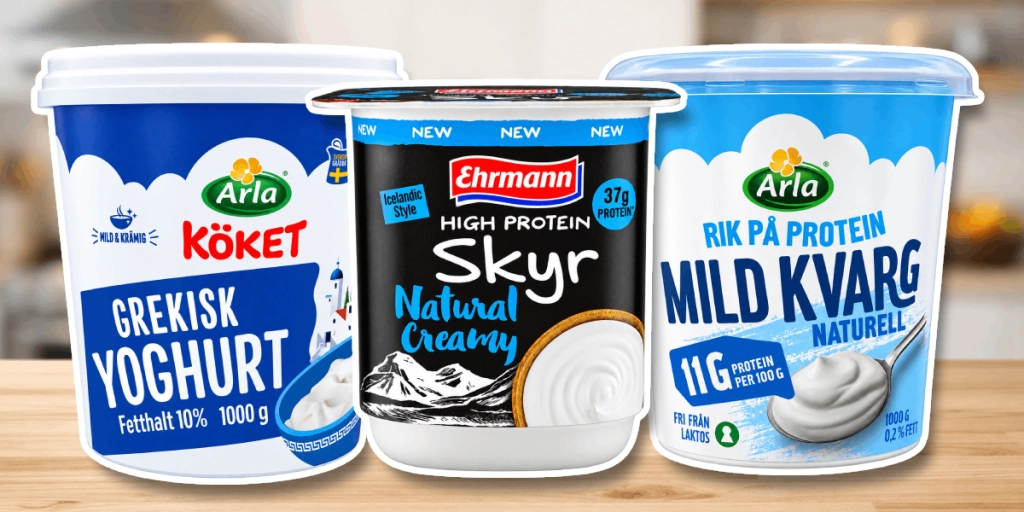Vad är egentligen nyttigast av kvarg, skyr och yoghurt? Skillnaderna är större än många tror