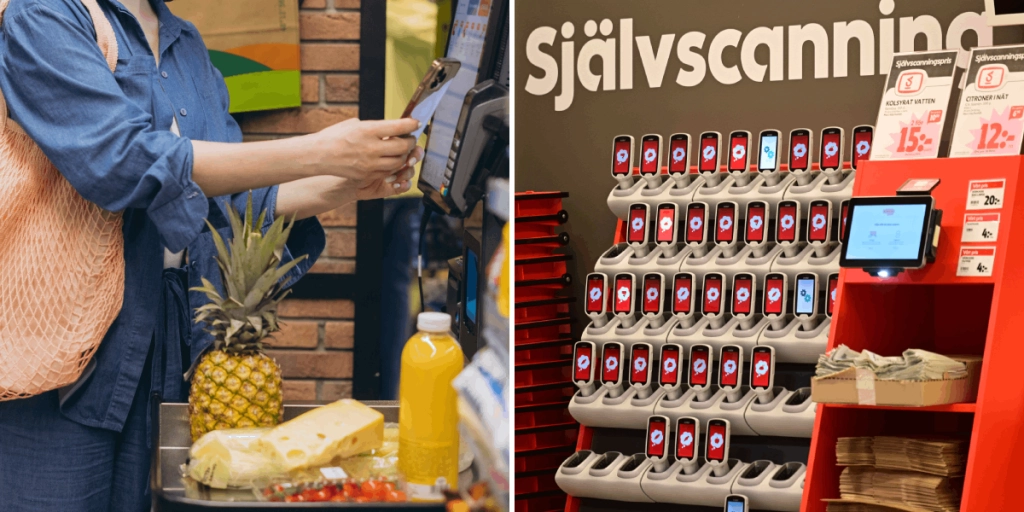 Matbutik, Självscanning, Ica