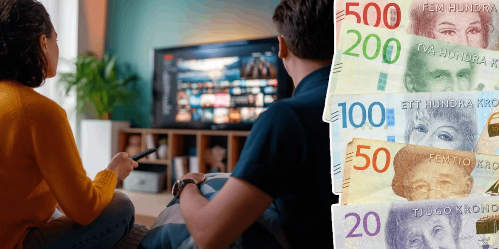 TV, Svenska pengar
