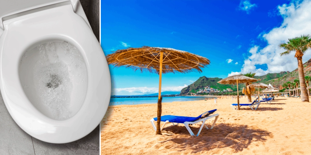 Semesterparadiset vädjar till turisterna: Sluta genast med det här på toaletten