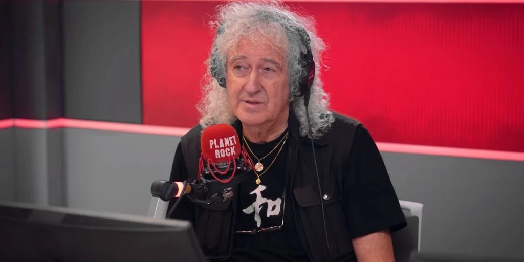 Brian May Queen guitar player