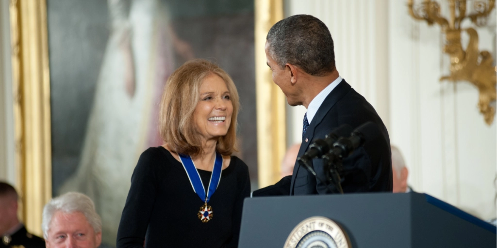 Gloria Steinem, Obama