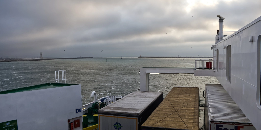 “Completely disgraceful”: Masked protesters cause four-mile blockade chaos for hundreds of ferry passengers
