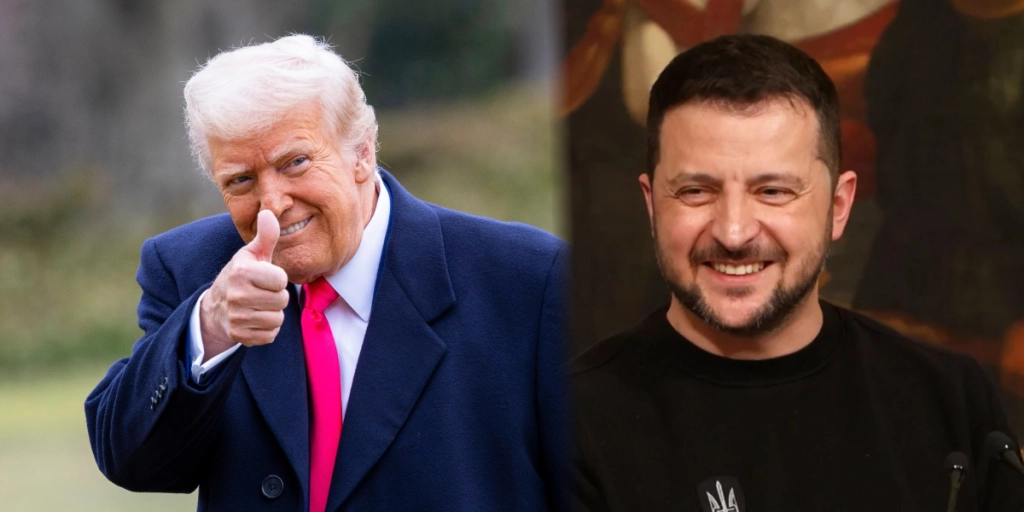 Donald Trump, Volodomyr Zelensky