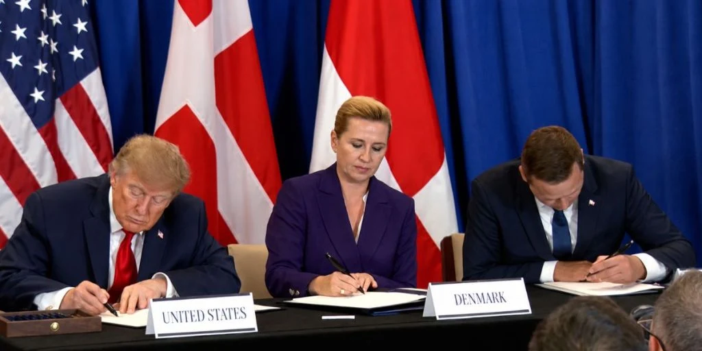 ‘An agreement with us’: Greenland claims equal seat after signing US security treaty with Donald Trump