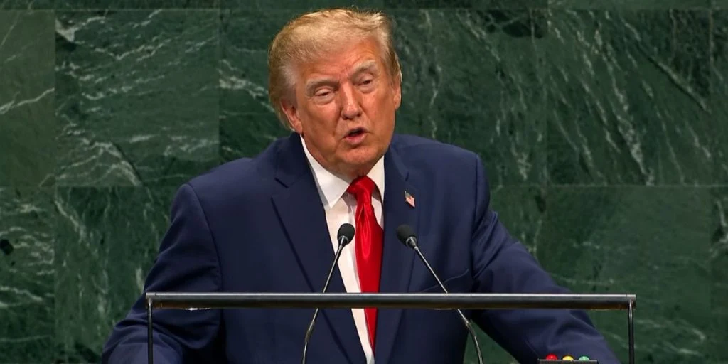 Donald Trump UN summit speech 2026