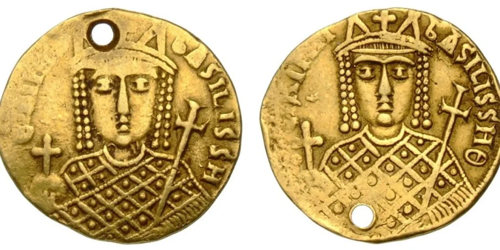 Empress Irene coins from late 700s