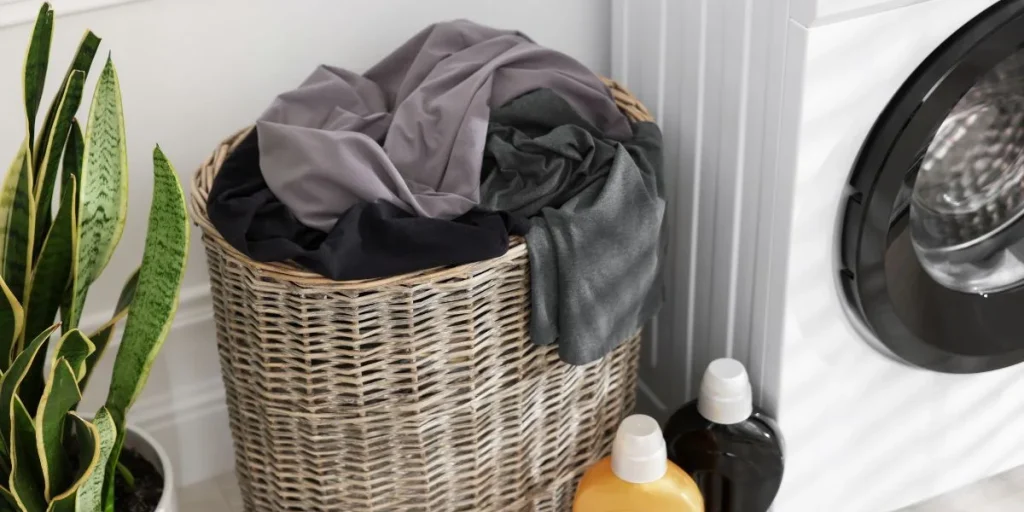 Laundry basket, vasketøjskurv