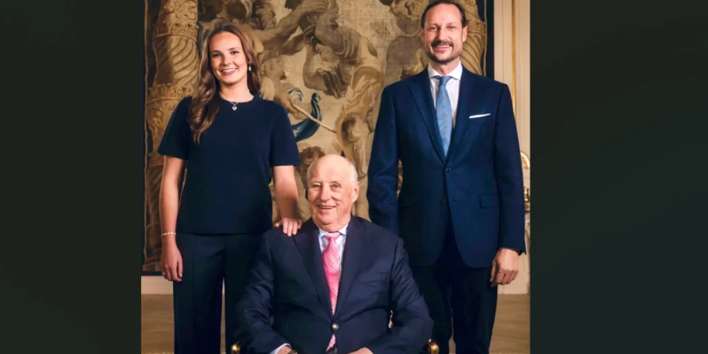 prinsesse Ingrid Alexandra, kronprins Haakon, kong Harald, den norske kongefamilien, norwegian royal family, king, crown prince, princess