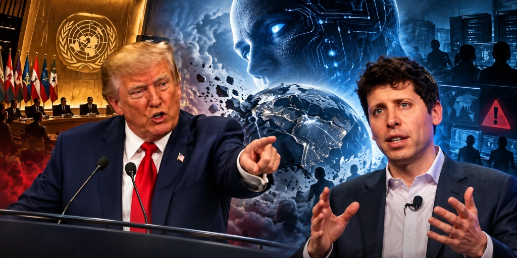 Trump blasts globalist AI rules as tech bosses say humanity could lose control of AI