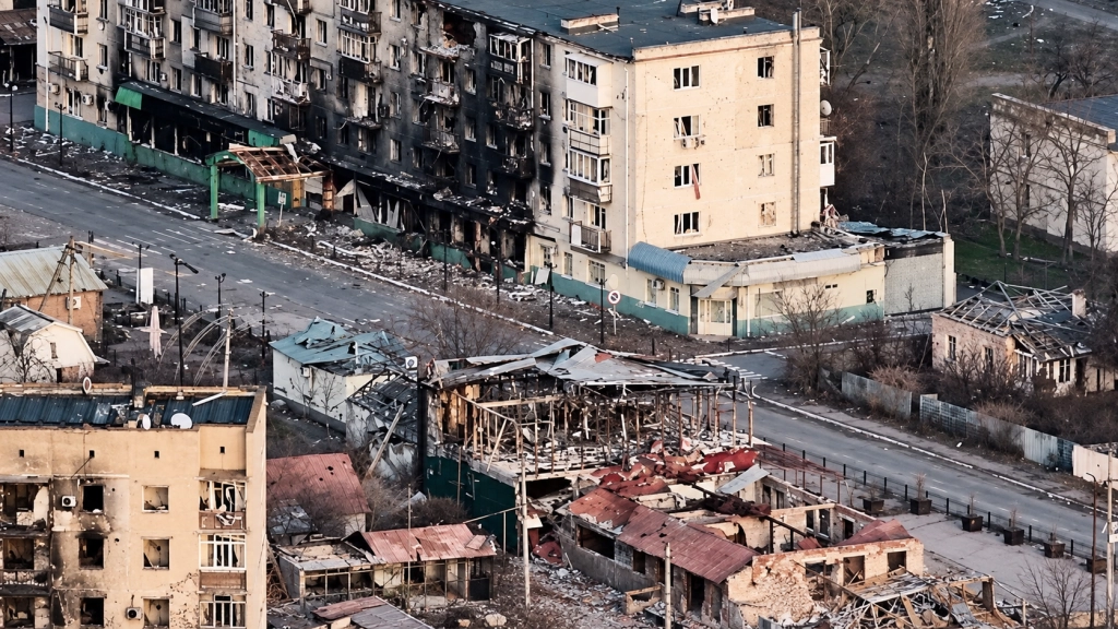 Wartorn Oleshky Ukraine
